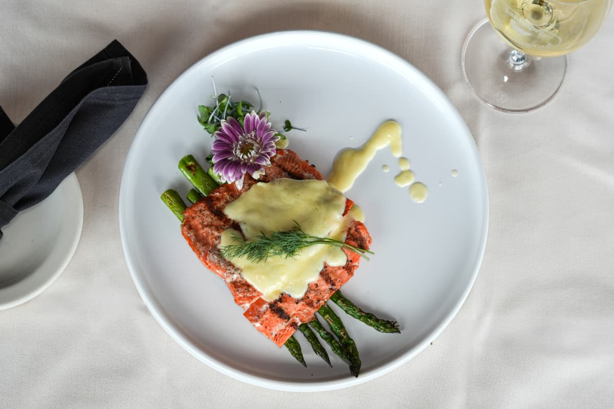 Salmon with Asparagus