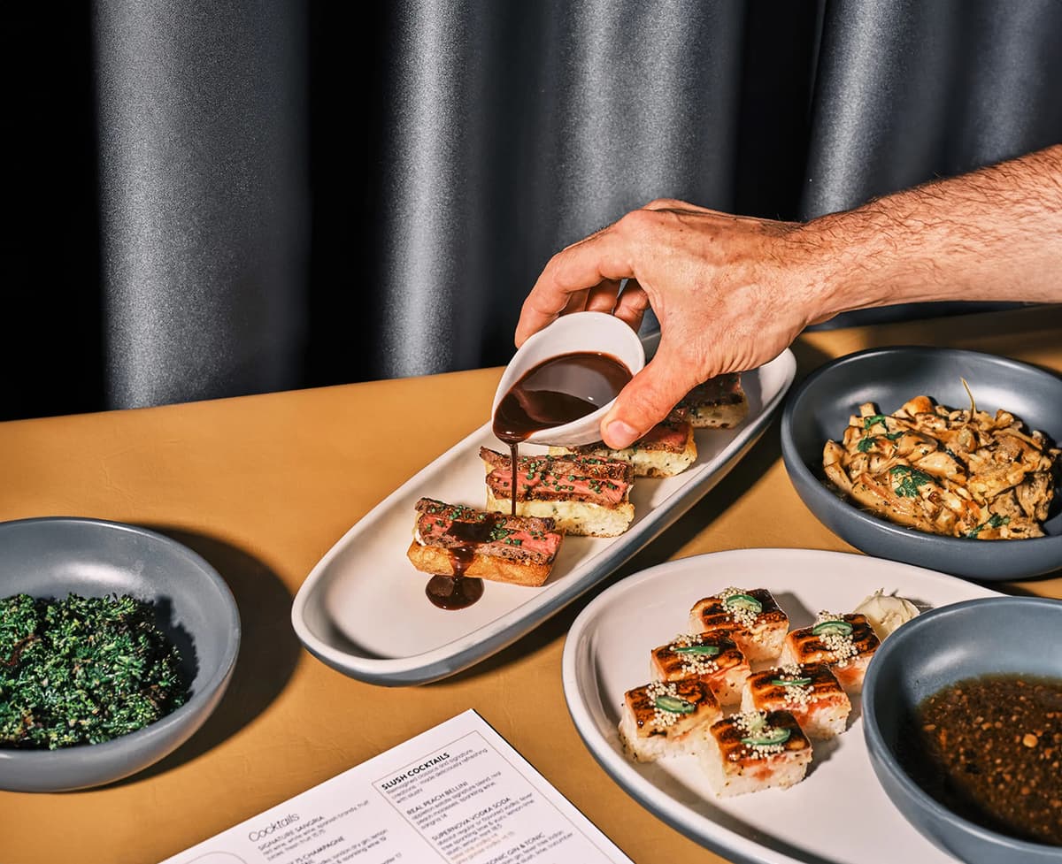 French Dips recipe served on a plate, by JOEY Yorkdale French Dips recipe served on a plate, by JOEY Yorkdale