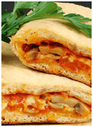 Calzone recipe served on a plate, by Lewiston House Of Pizza Calzone recipe served on a plate, by Lewiston House Of Pizza