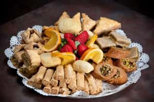 Dessert recipe served on a plate, by Sinbad's Dessert recipe served on a plate, by Sinbad's