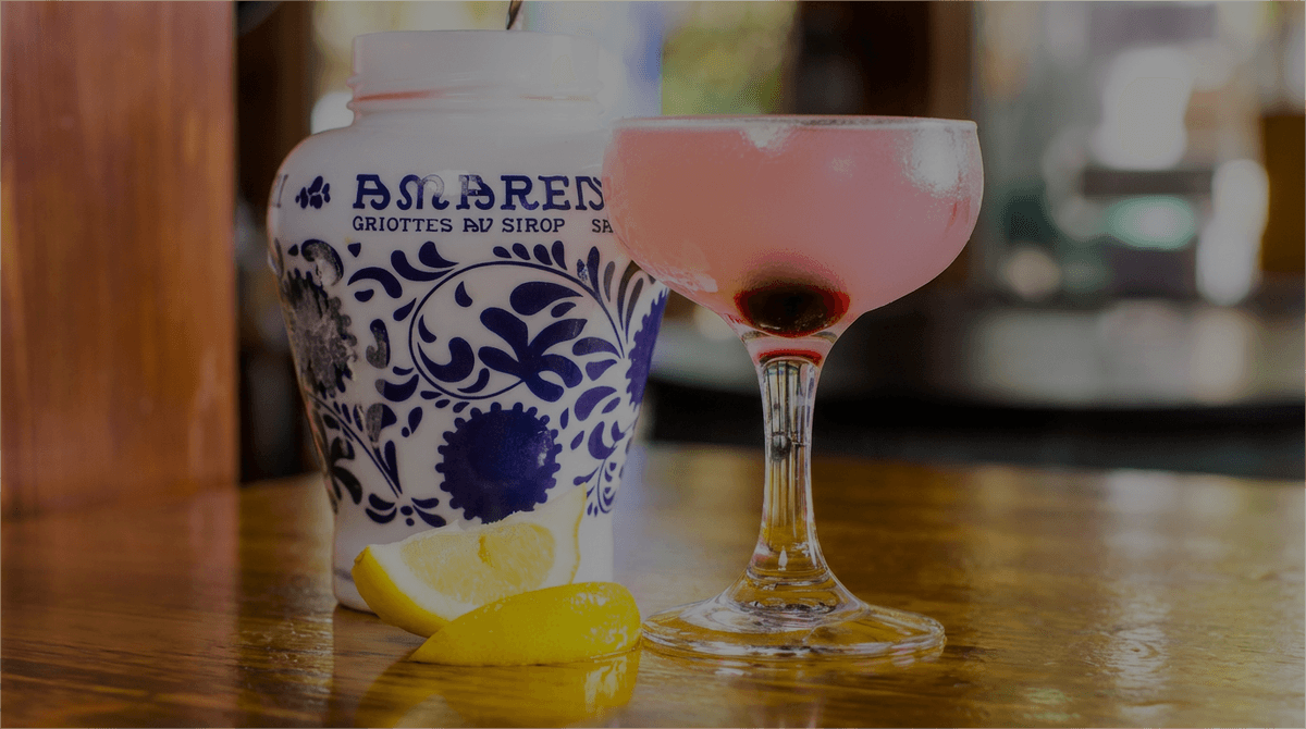 Frozen Pink Cocktail