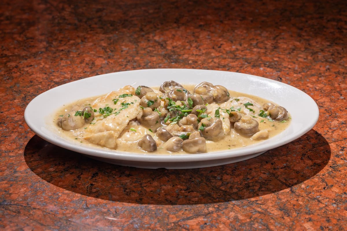 Chicken Sec with Mushrooms