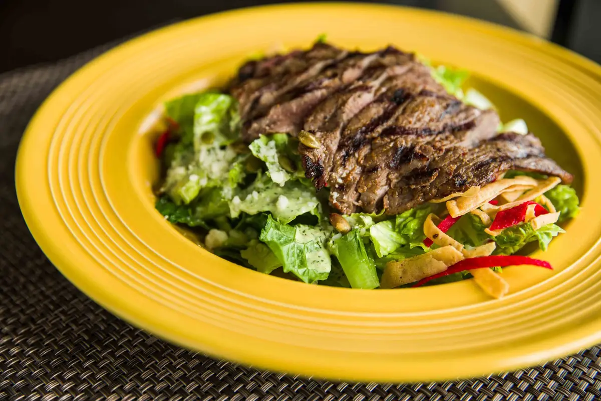 steak salad