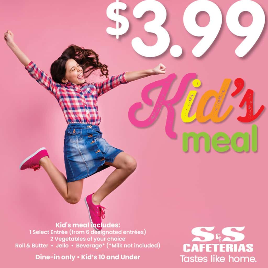 Kid's Meal recipe served on a plate, by S & S Cafeteria Kid's Meal recipe served on a plate, by S & S Cafeteria