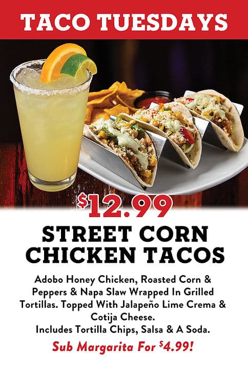CHICKEN TACOS