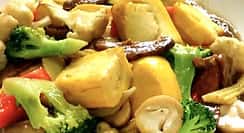 Mixed Vegetables recipe served on a plate, by Thai Jasmine of Rockford Mixed Vegetables recipe served on a plate, by Thai Jasmine of Rockford