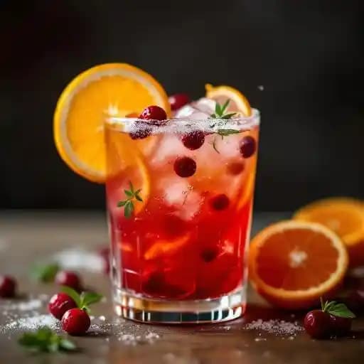 Blood Orange & Cranberry Sangria