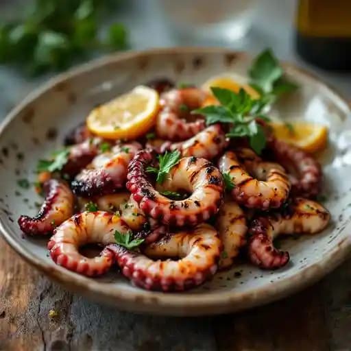 Grilled Cyprus Octopus