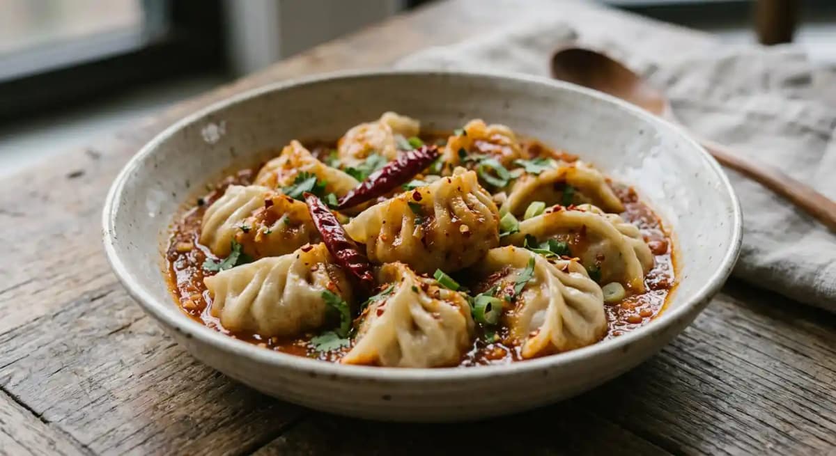 Chicken Chili Momo