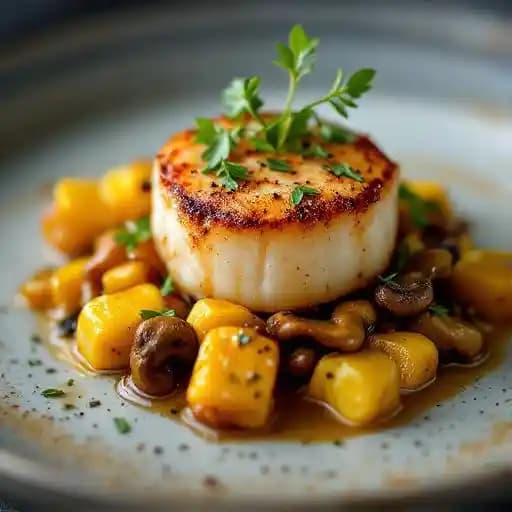 Scallop en Croûte