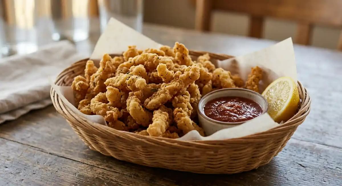 CLAM STRIP BASKET