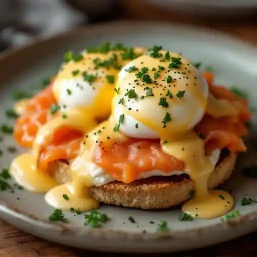 Smoked Salmon Benny
