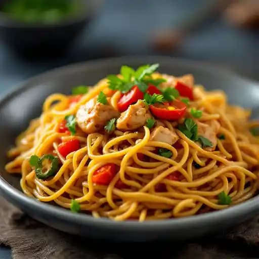 Lhasa Chowmein - Veggie or Chicken
