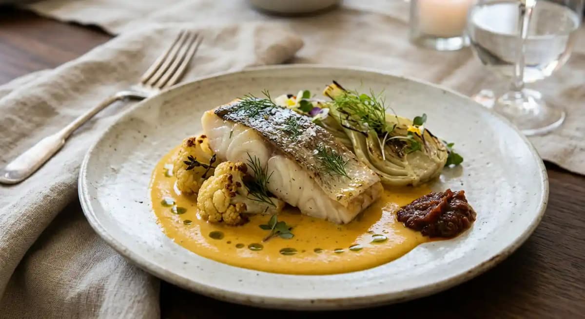 Slow Cooked Black Cod
