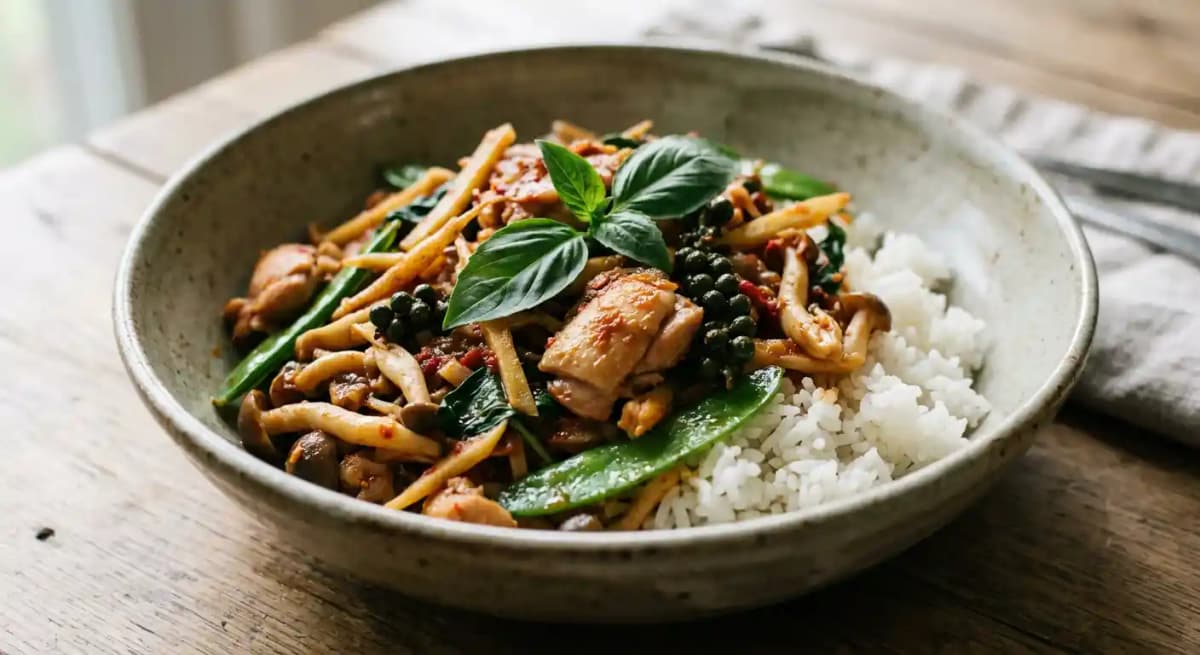 Pad Phet Chicken