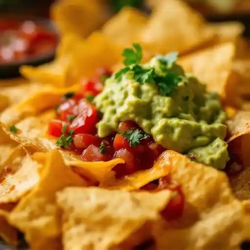 Chips, Queso, Salsa & Guacamole