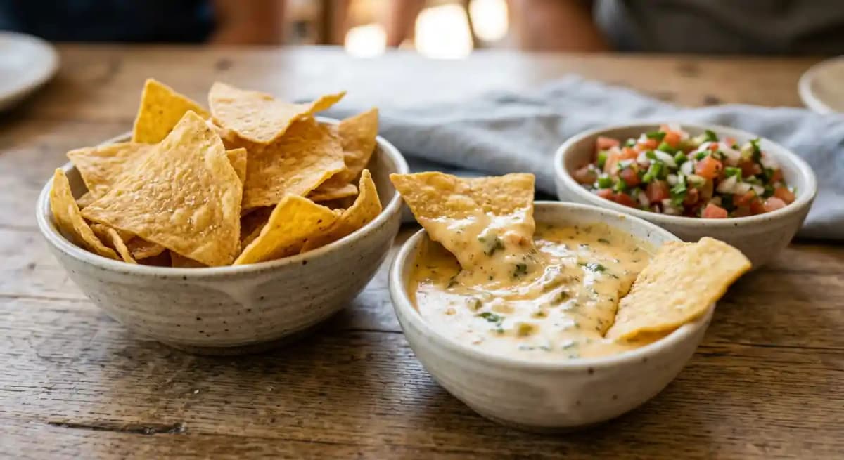 Chips, Queso & Salsa