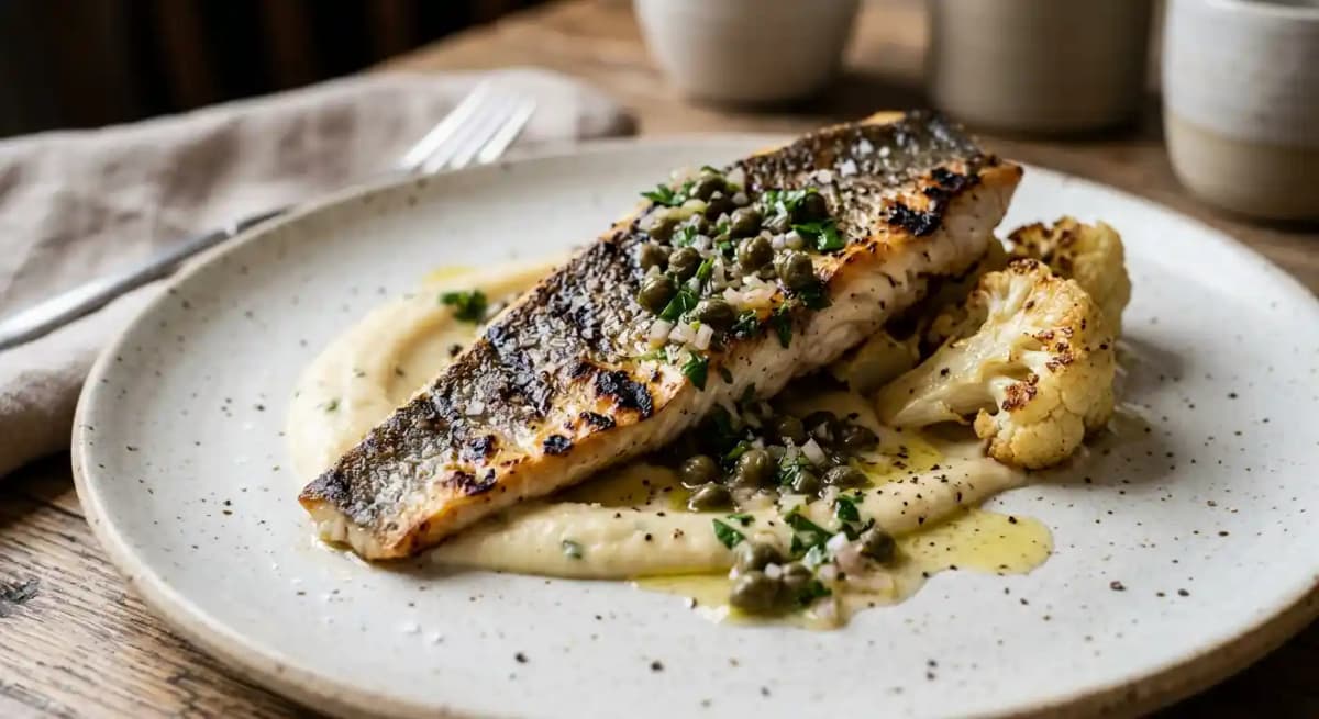 Woodfire Grilled Branzino
