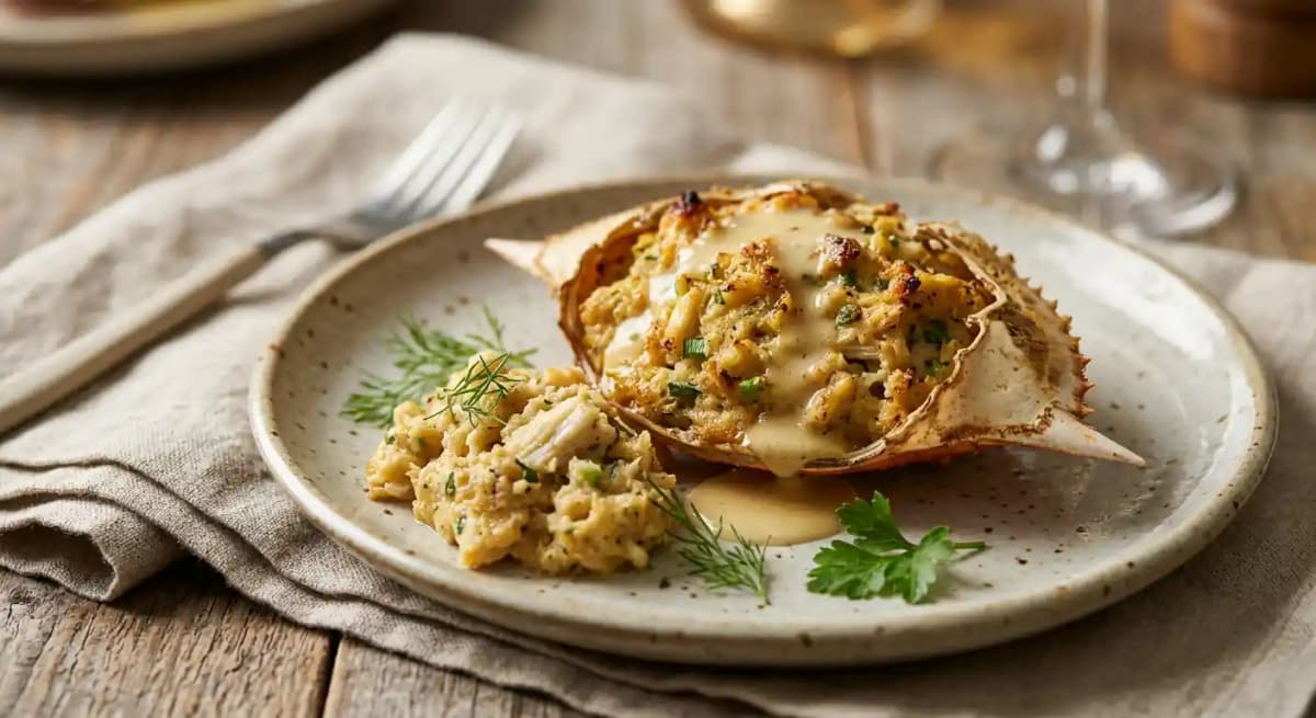 DEVILED STUFFED CRABS