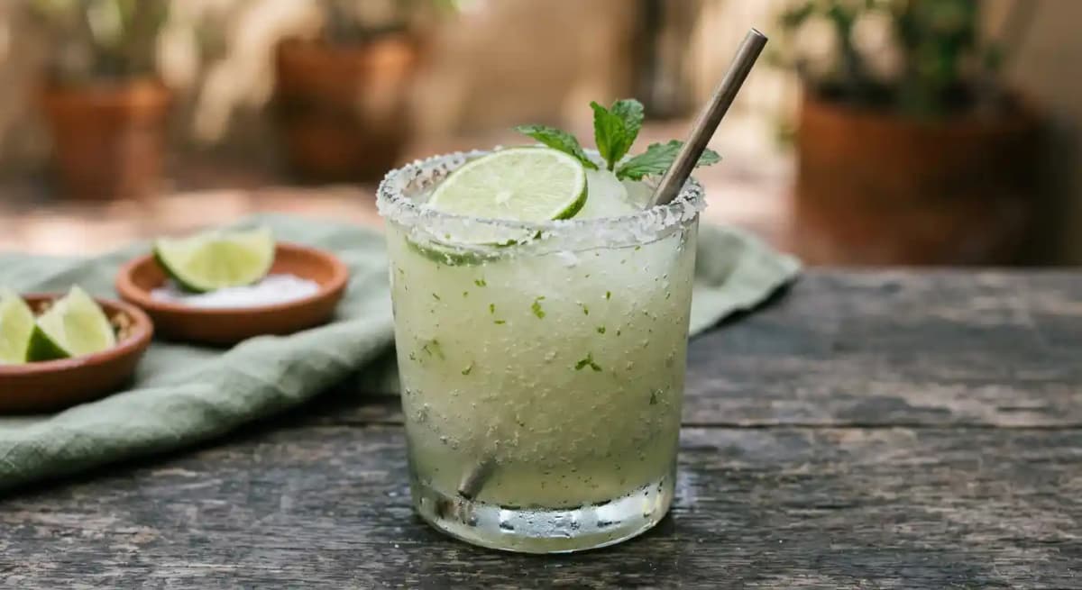 Frozen limeade margarita