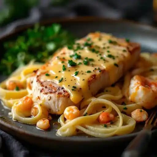 FILET AND LOBSTER MORNAY