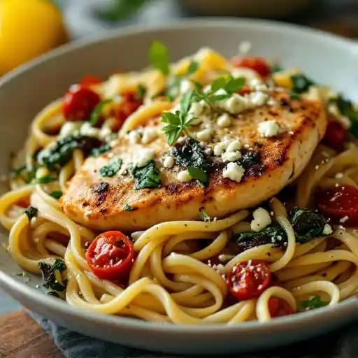TUSCAN CHICKEN PASTA