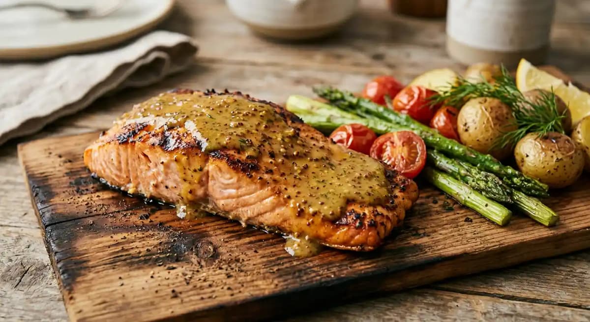 Cedar Planked Salmon