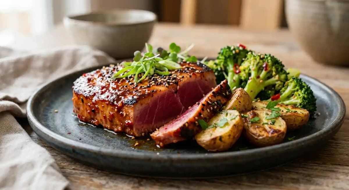GOCHU GLAZED AHI TUNA*