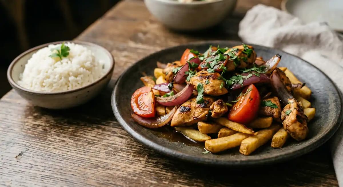 Chicken Saltado