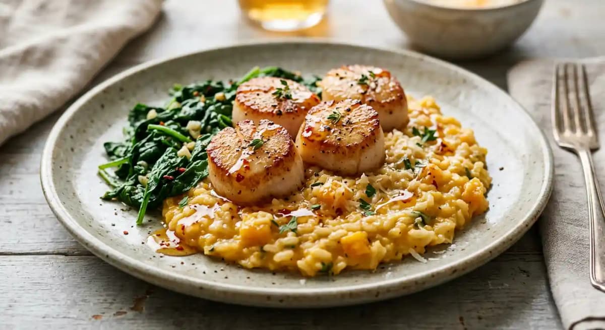Seared Sea Scallops