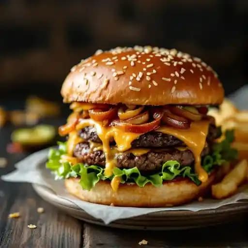 Hot Honey Burger