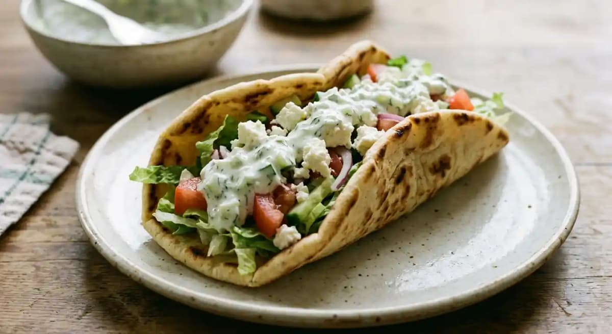 VEGETARIAN GYROS