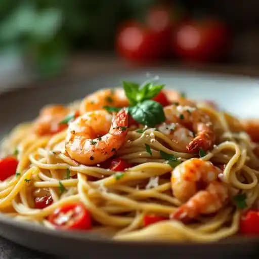Shrimp Scampi Pasta