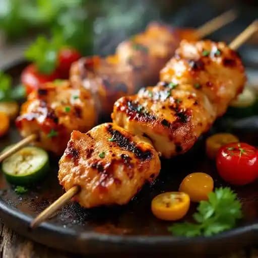 Smokey Chicken Skewers