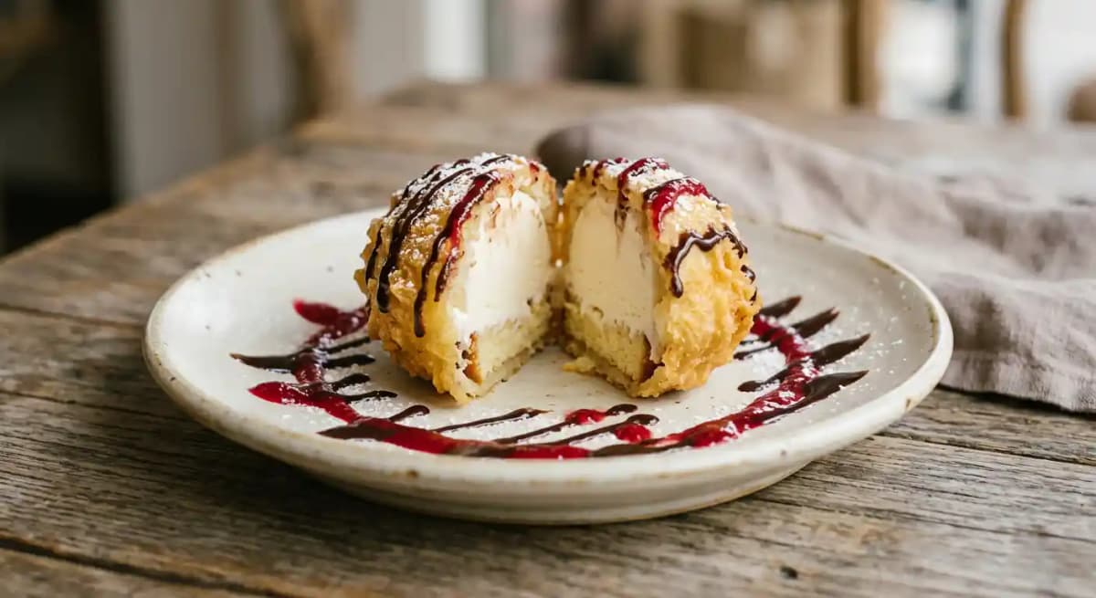Tempura Fried Ice Cream