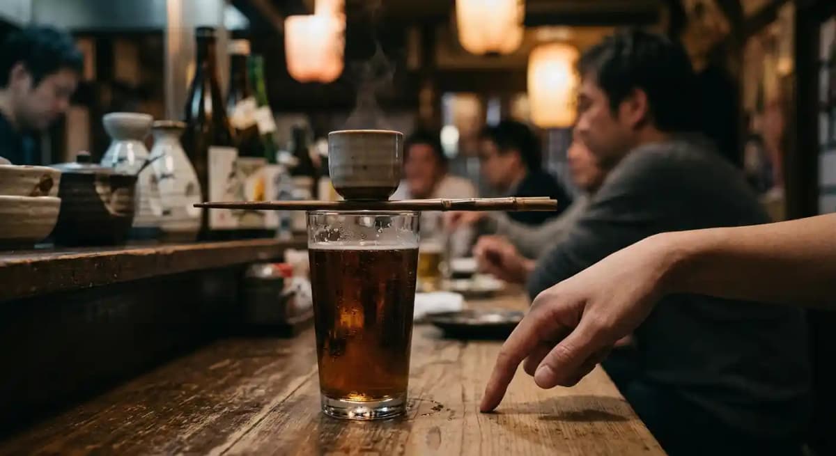 Kirin Ichiban Sake Bomb