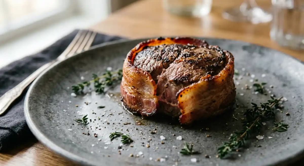Bacon Wrapped Sirloin