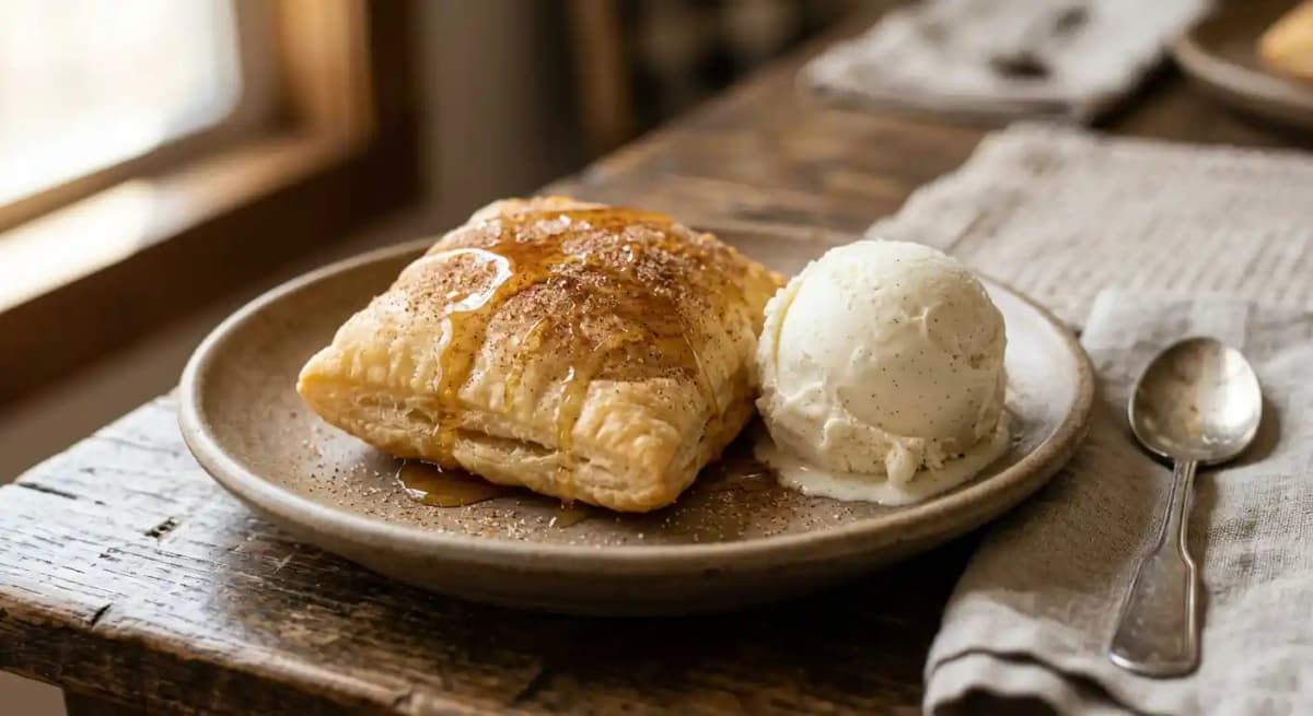 Sopapilla with Ice Cream