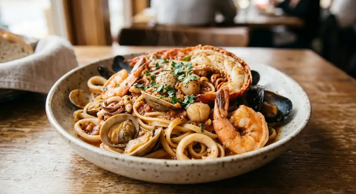 Linguine ai frutti di mare