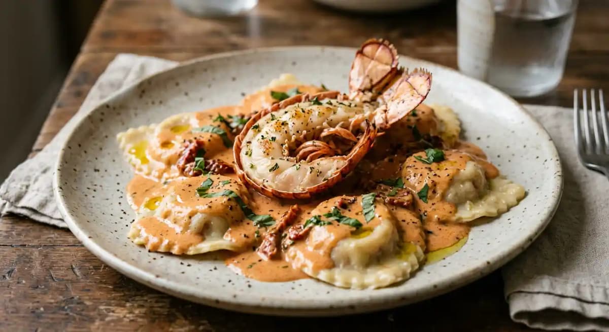 Ravioli all’ aragosta