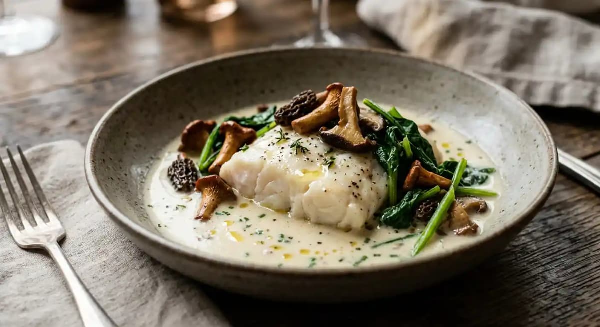 Turbot Poché au Beurre