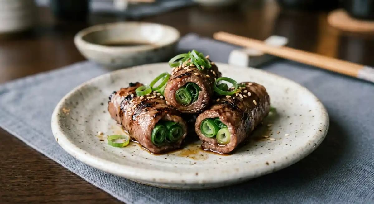 Beef Negimaki