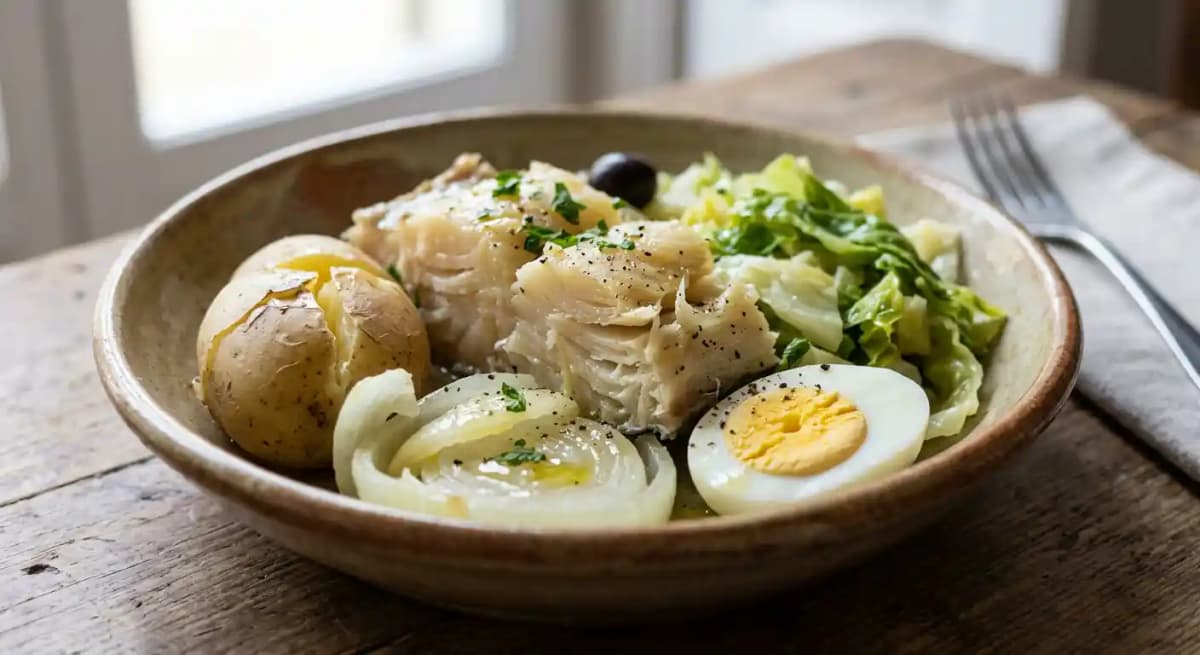 Bacalhau Cozido com Todos