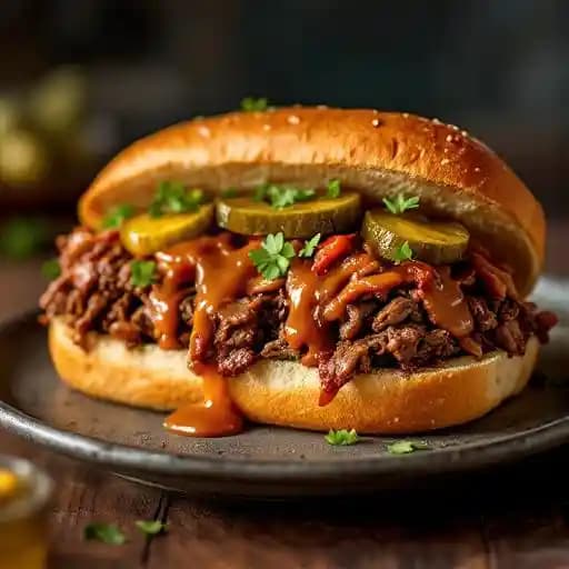 Roast Beef Debris Po Boy