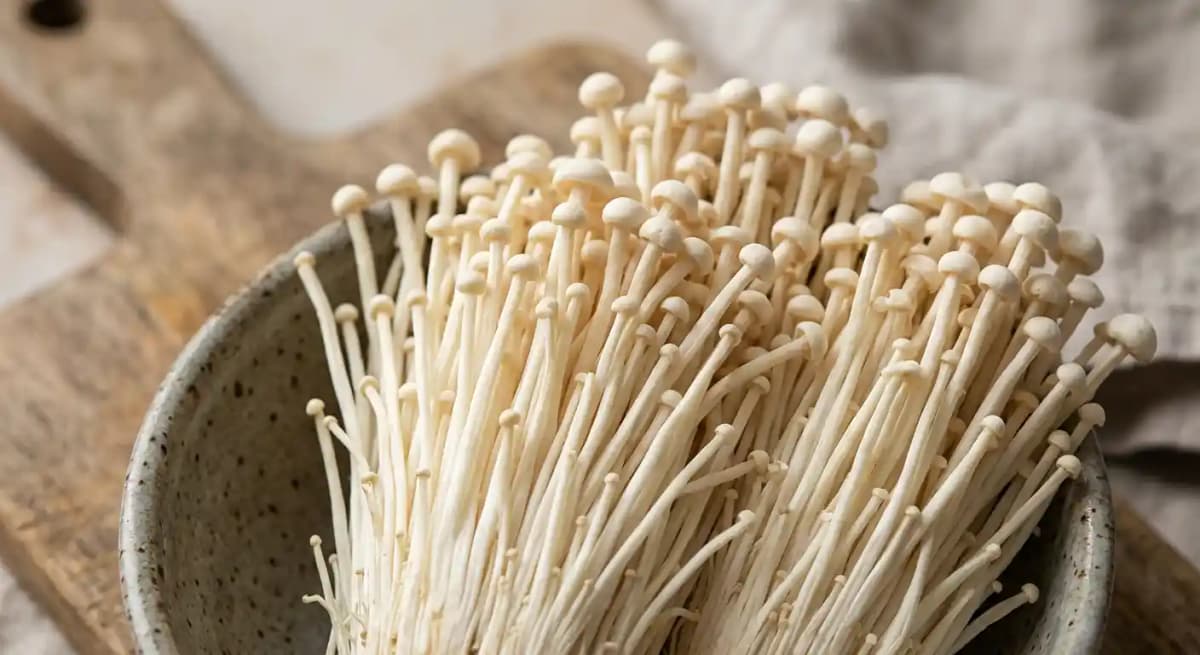 Enoki Mushrooms