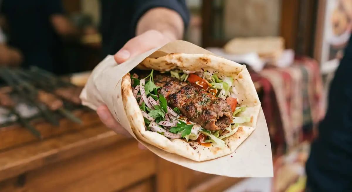 Adana Kebab Sandwich