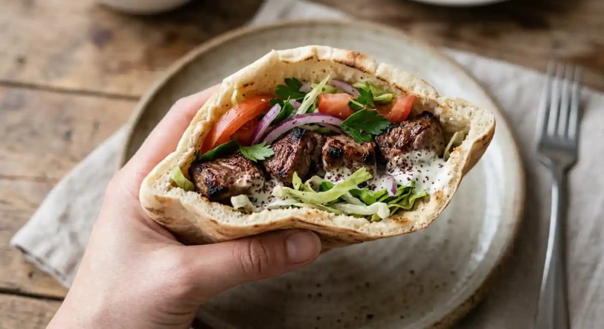 Sis Kebab Sandwich