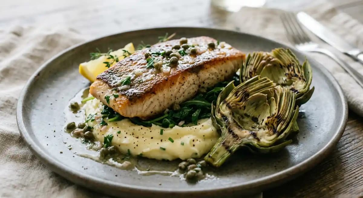 Pan Seared Yellowtail