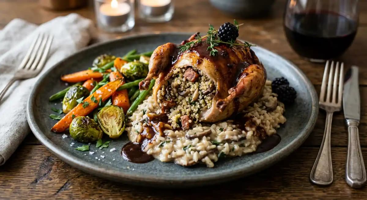 STUFFED QUAIL