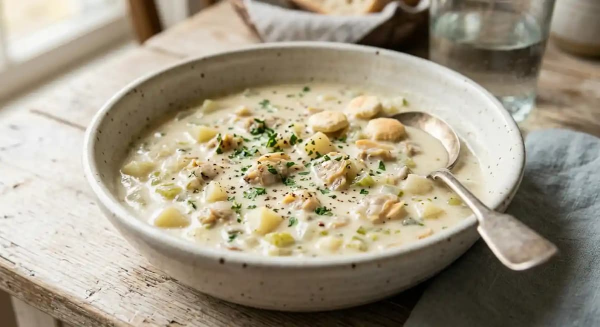 Mike's Famous New England Clam Chowder